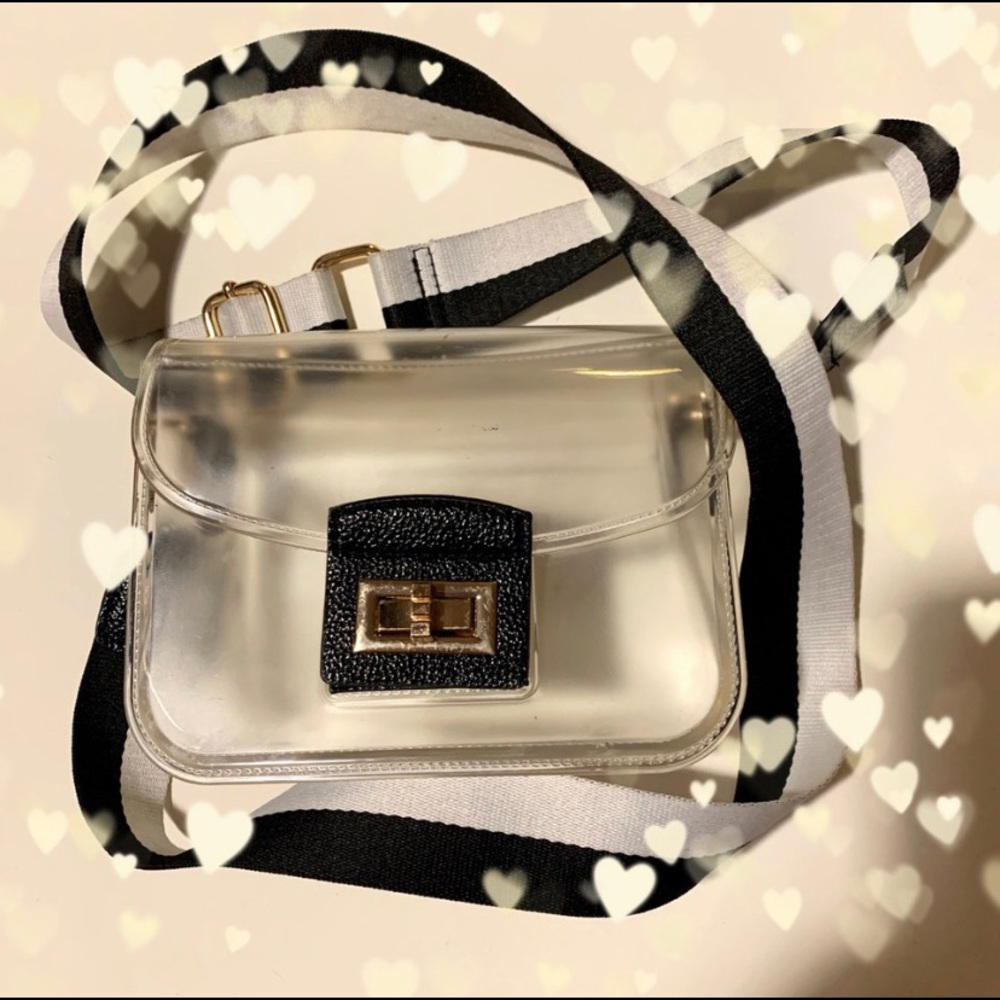 Clear Small Shoulder Purse